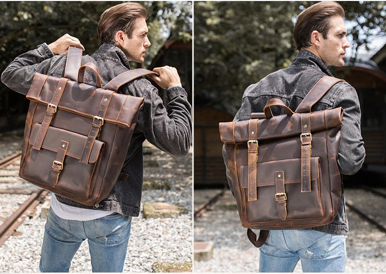 Sac à Dos en Cuir Luxe Auréa