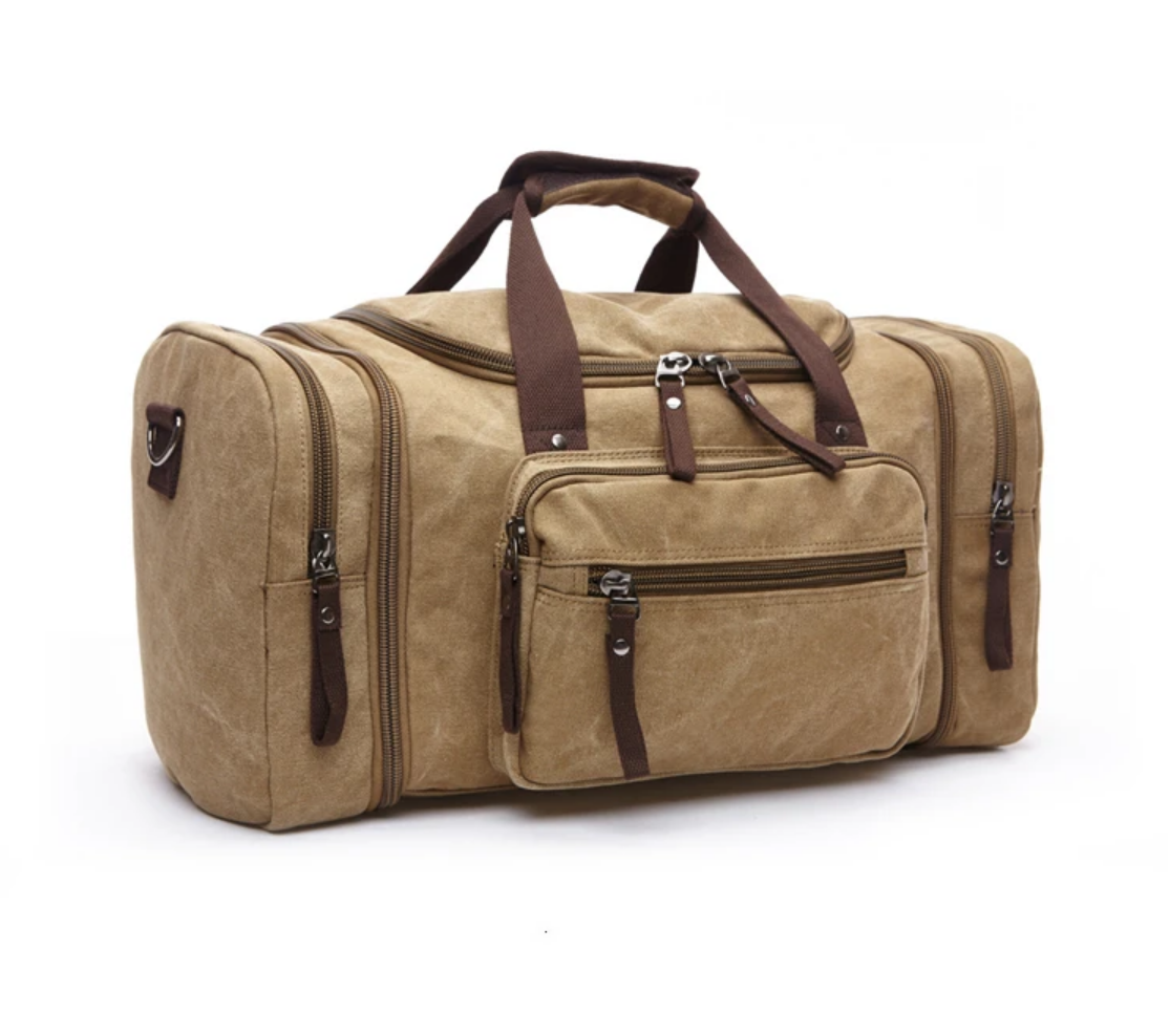 Veinx Sac de Voyage Premium Cuir Riveera