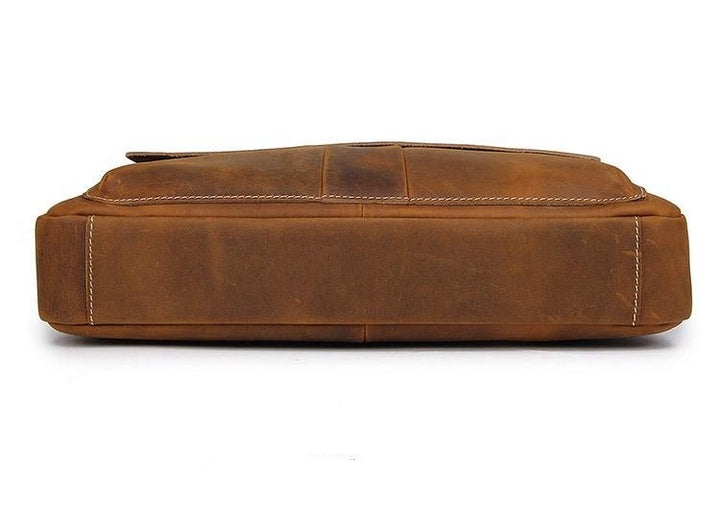 Makansh Leather Briefcase